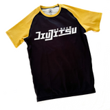 Premium DBJJ Junior Rash Guard - Yellow/Black (Adult Size)